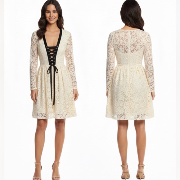 Maje lace dress size 2